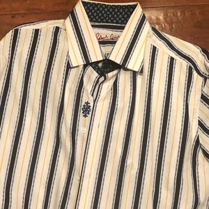 Robert Graham Men’s Medium French Cuff Shirt